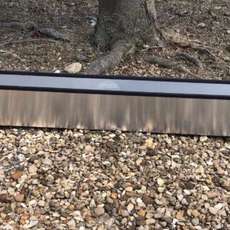 Alumimium window sill metal planter narrow recycled handmade urban garden
