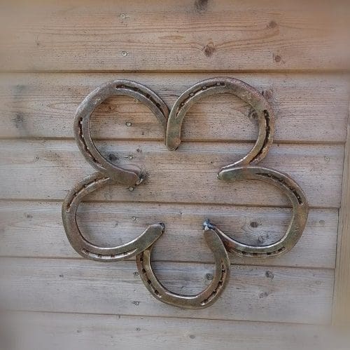 Horseshoe Flower Garden Metal Art - Image 5