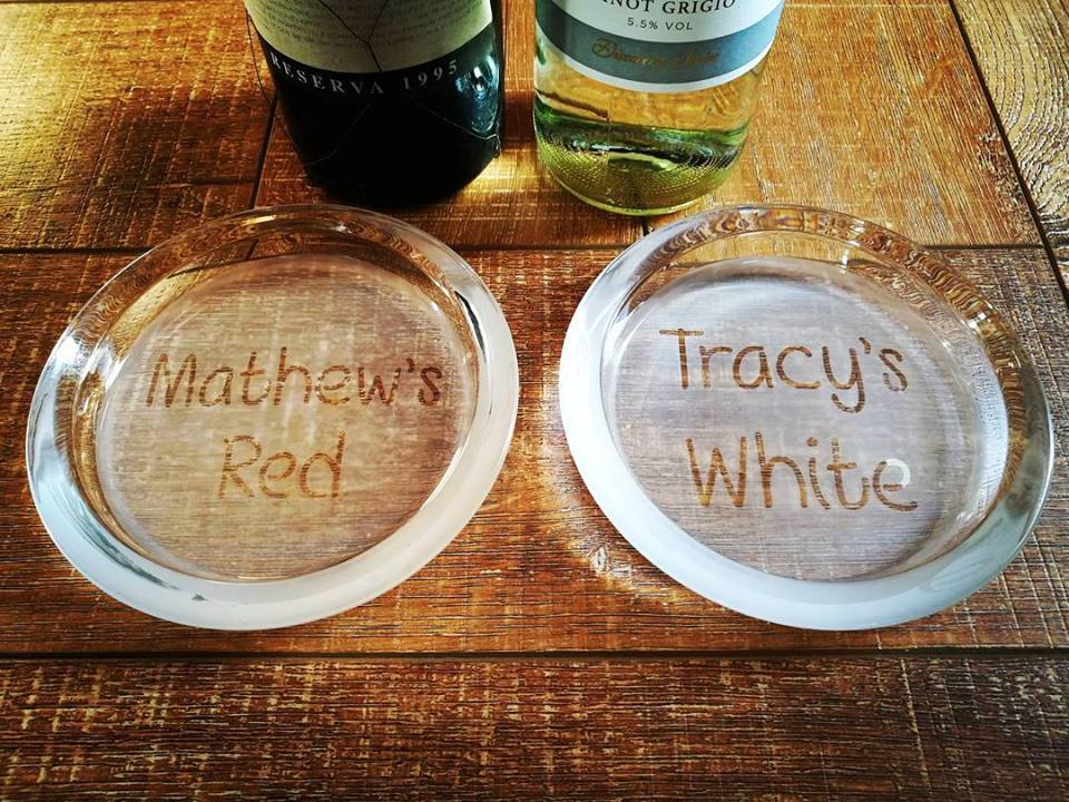 Wine Bottle Coaster - Personalised - Image 3