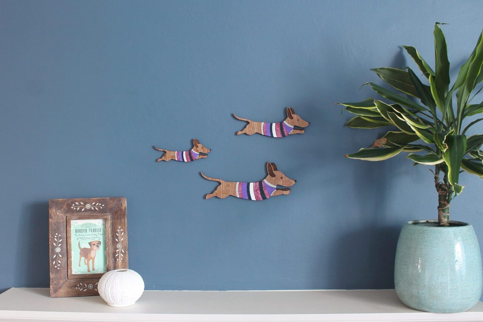Jumping Sausage Dogs - Wall decor Hangings - Image 9