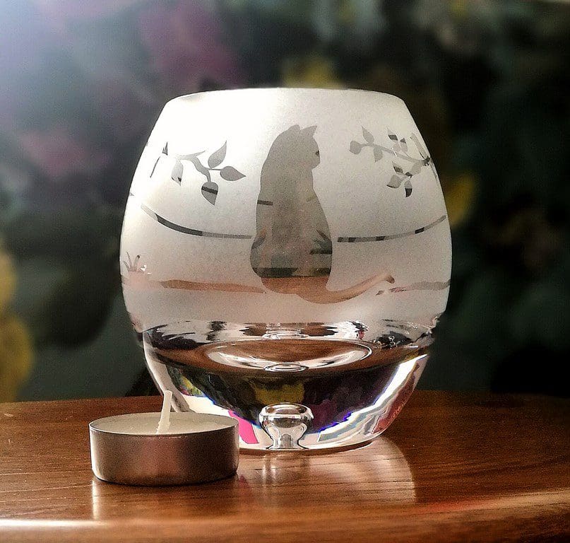 Cat Tealight Candle Holder – Handmade Cat Lover Gift - Image 4