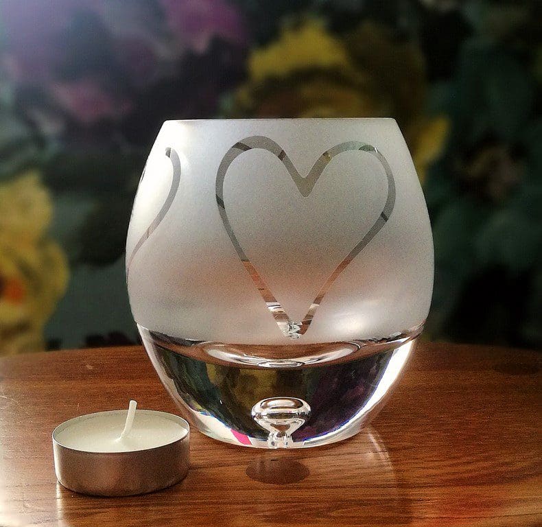Tealight / Candleholder - Heart - Image 5