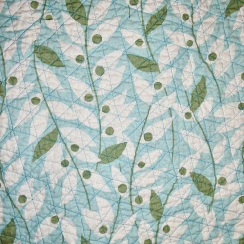 Modern patchwork butterfly baby quilt, 37x41", 94x105cm - Image 4