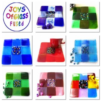 trivet fused glass dichroic trivet pot stand glass art