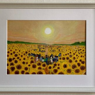 All together in the Sunflowers