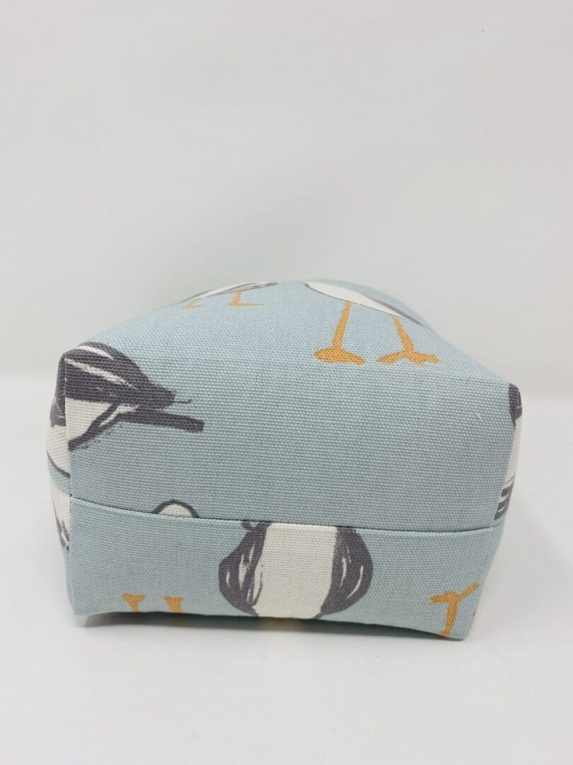 Seagull Fabric Doorstop, Blue Seaside Washable and Refillable Door Stop - Image 7