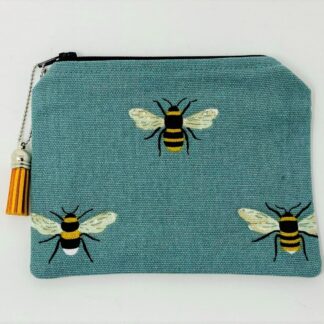 Sophie Allport Bee Coin Purse. Bumble Bee Zipped Pouch