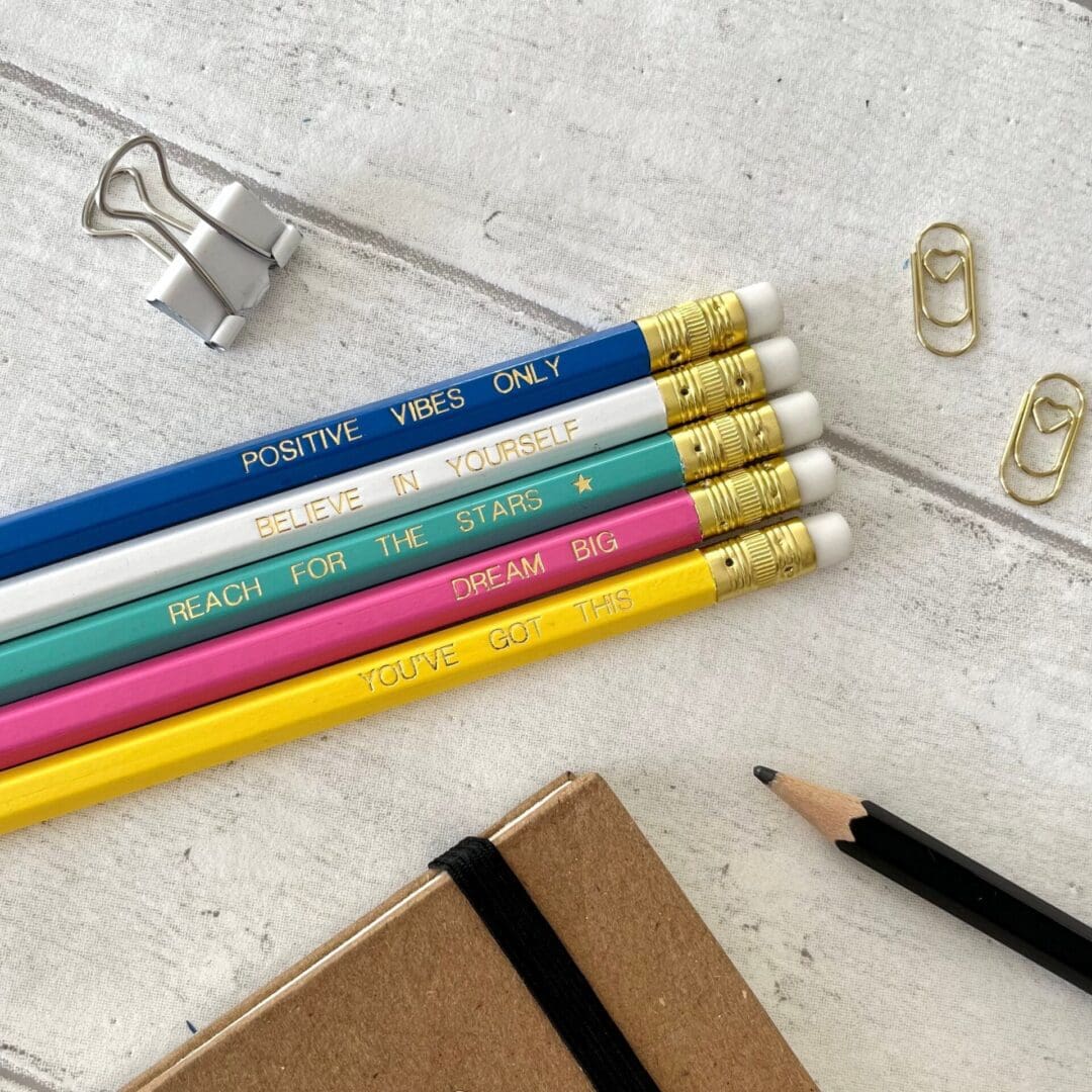 Positive Vibes Only A5 Lined Notebook - Image 5