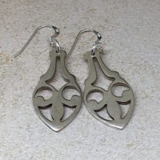 Teaspoon earrings