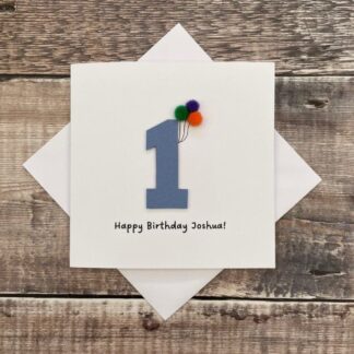 Crofts Crafts children's age birthday card