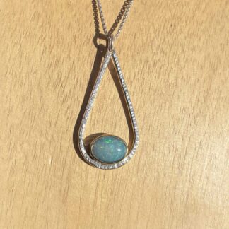 opal pendant