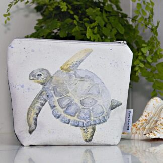 Turtle Zipper Pouch Image from Original Painting