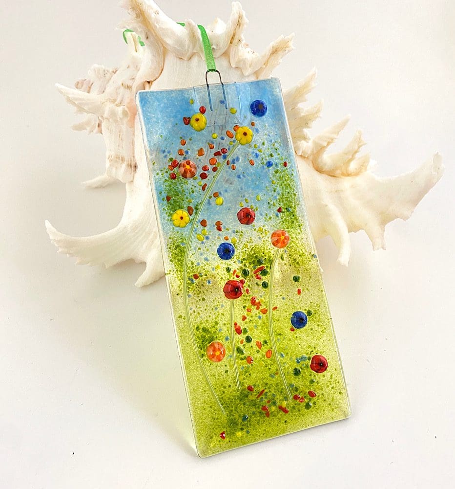 Summer Flower Garden Sun Catcher