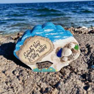 Free standing - ornament- mdf - beach - seaside