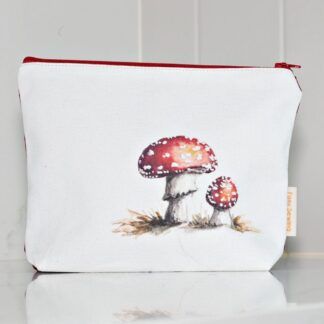 Toadstool Zipper Pouch