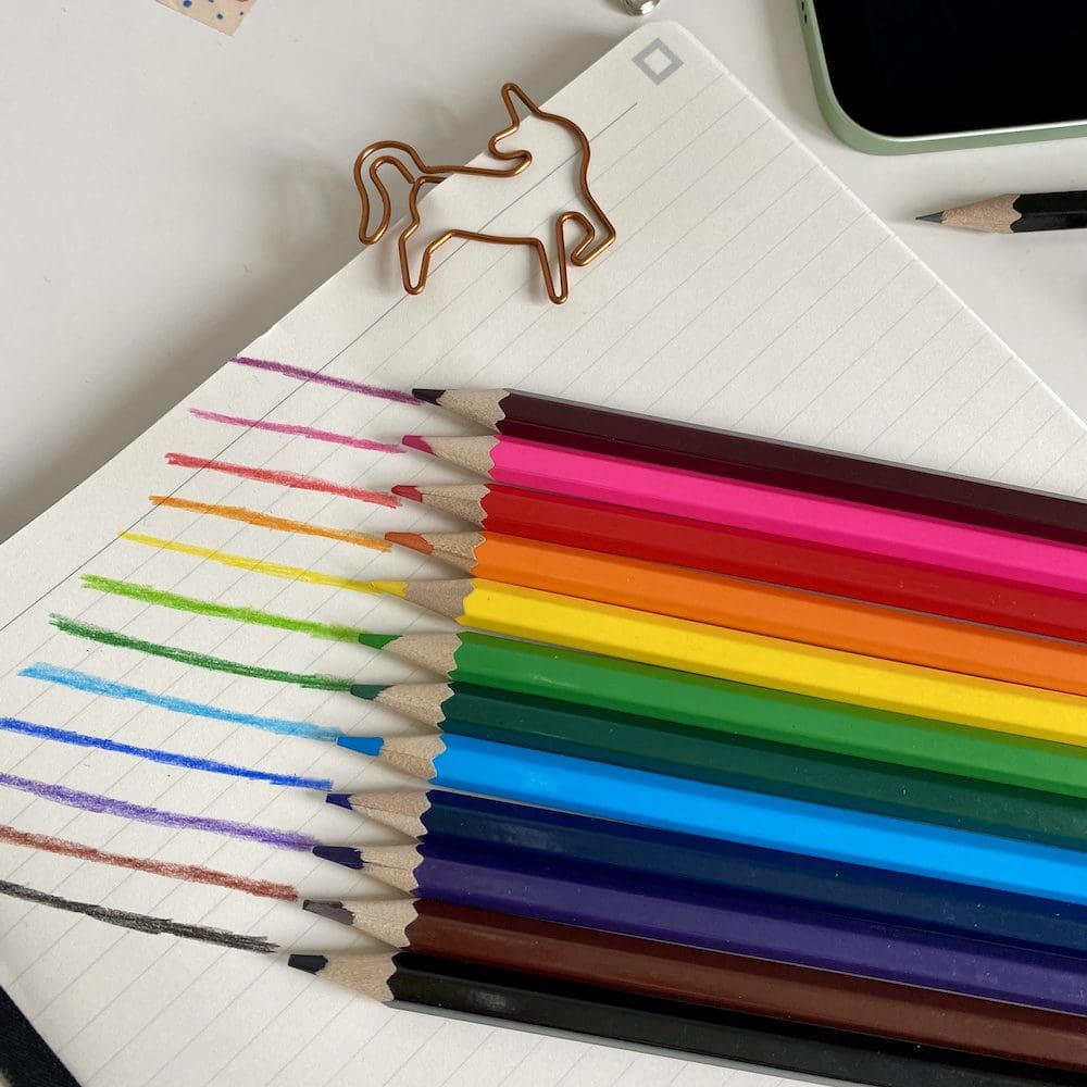Personalised Colouring Pencil Set, Customised Children's Name Pencils - Image 3