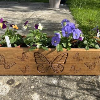 Solid Oak Planter