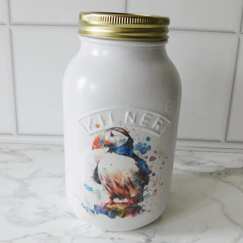 Puffin Storage Jar