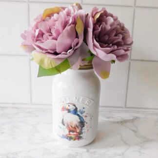 Puffin Kilner Jar Vase