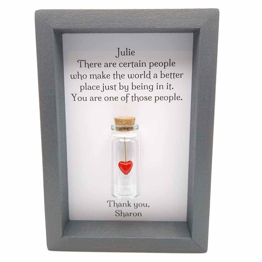 Thank you gift, special person quote