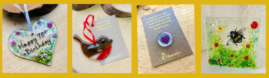 Glass gifts by Marie
