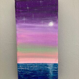 Moon and sea painting no 3