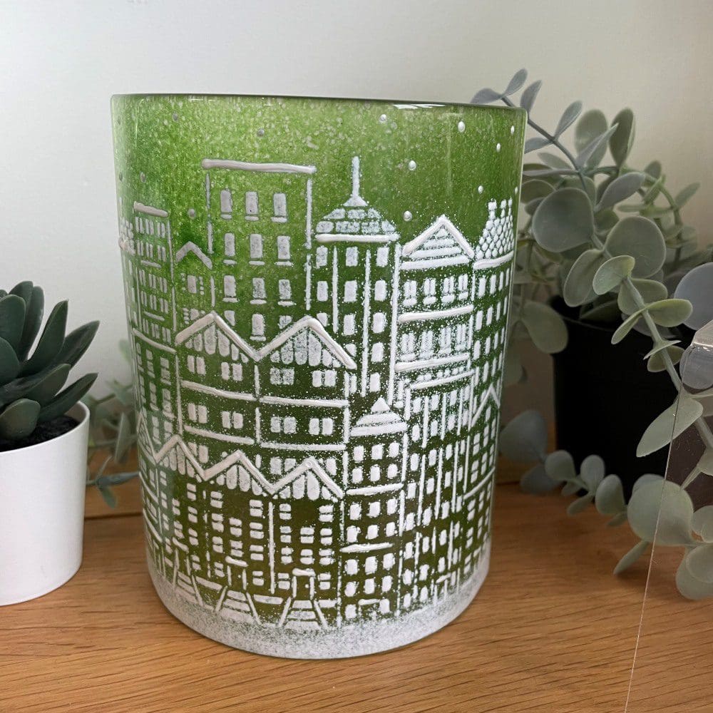 Townscape Glass Candle Curve - Image 3