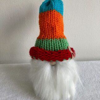 Handcrafted Knitted Gonk Christmas Decoration