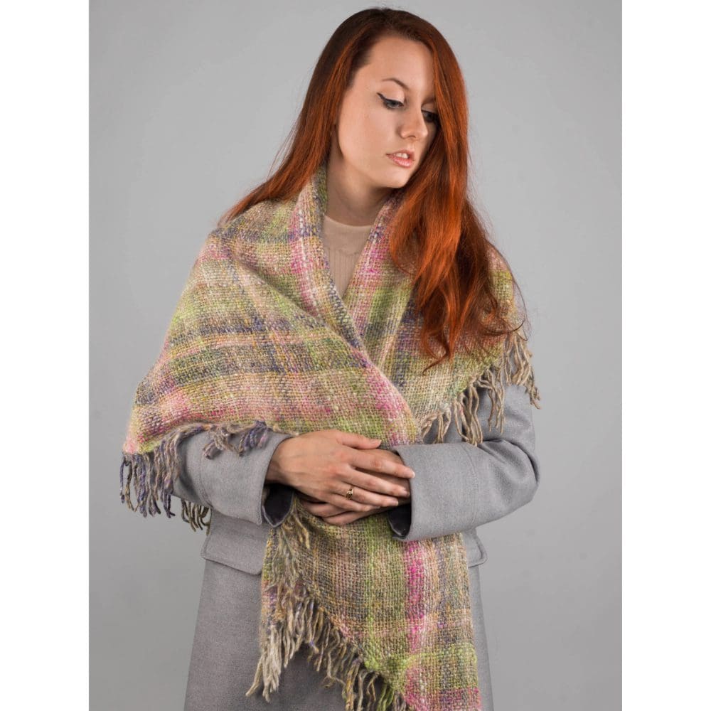 Angora Silk Shawl