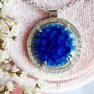 Handmade Recycled Silver 'Cosmic'pendant