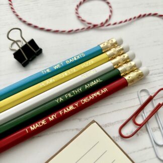 Home Alone Movie Themed Pencil Set - Christmas HB Pencil Set - Stocking Filler