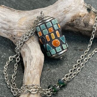 mosaic lantern pendant