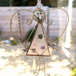 Etched Glass Angel