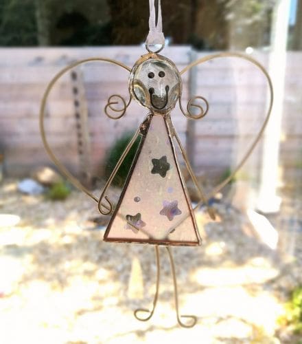Etched Glass Angel