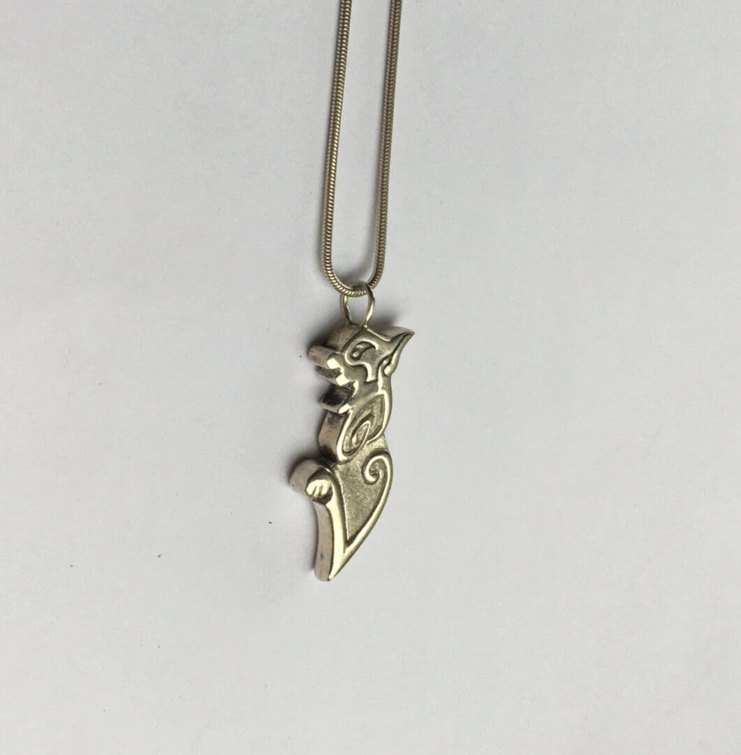 Silver Cat Pendant - Image 3