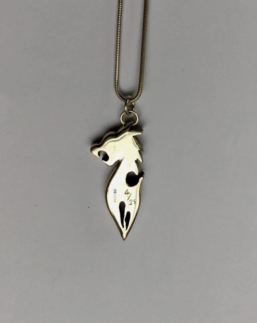 Wild Beast Solid Silver Pendant, Ltd Ed. - Image 4