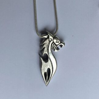 Wild Beast Solid Silver Pendant, Ltd Ed.