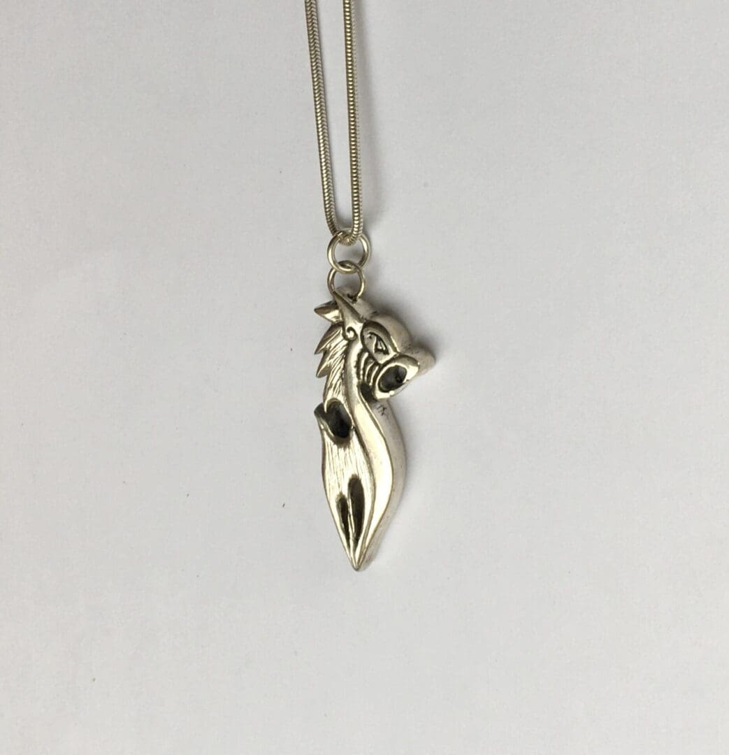 Wild Beast Solid Silver Pendant, Ltd Ed. - Image 3