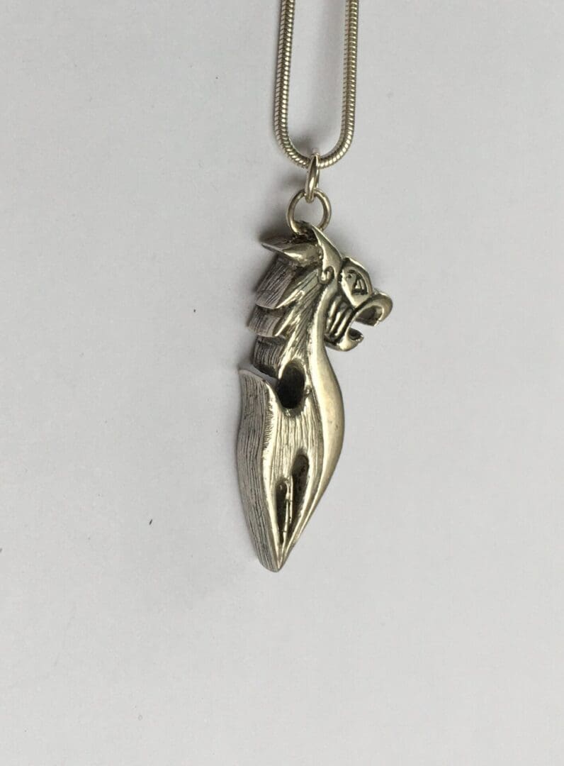 Wild Beast Solid Silver Pendant, Ltd Ed. - Image 2