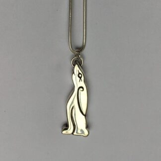 Silver Hare Pendant Limited Edition