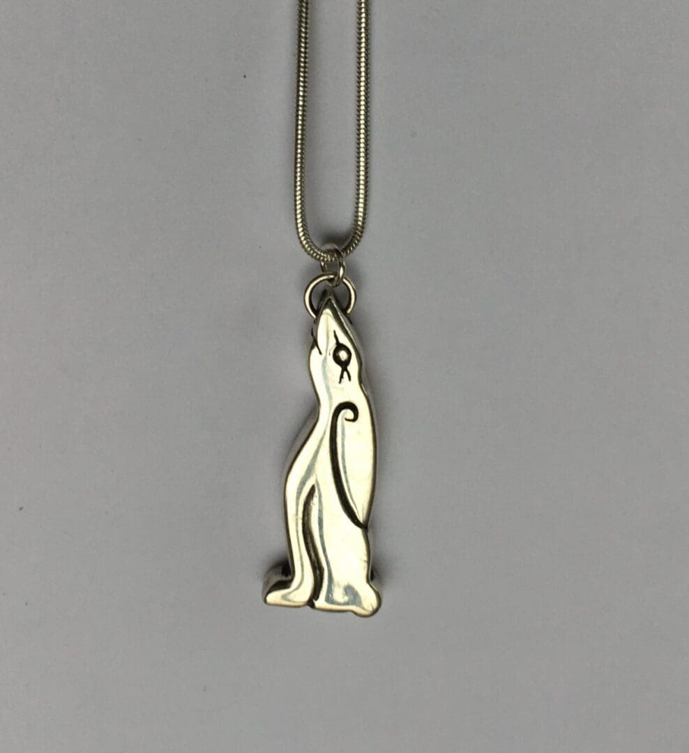Silver Hare Pendant Limited Edition