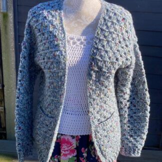 Exclusive Handcrafted Aran Tweed Cardigan