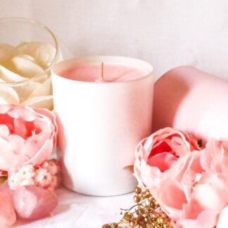 Pink Champagne Luxury Soy Wax Candle