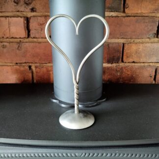 Hand Forged Blacksmith Made Metal Heart That Can Be Personalised
