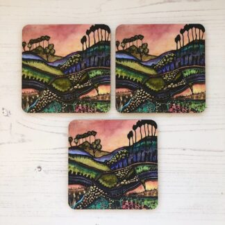 Scottish landscape coaster