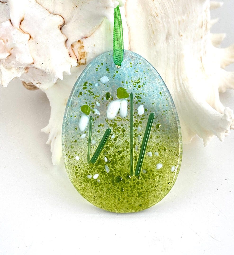 Snowdrop Egg Decoration
