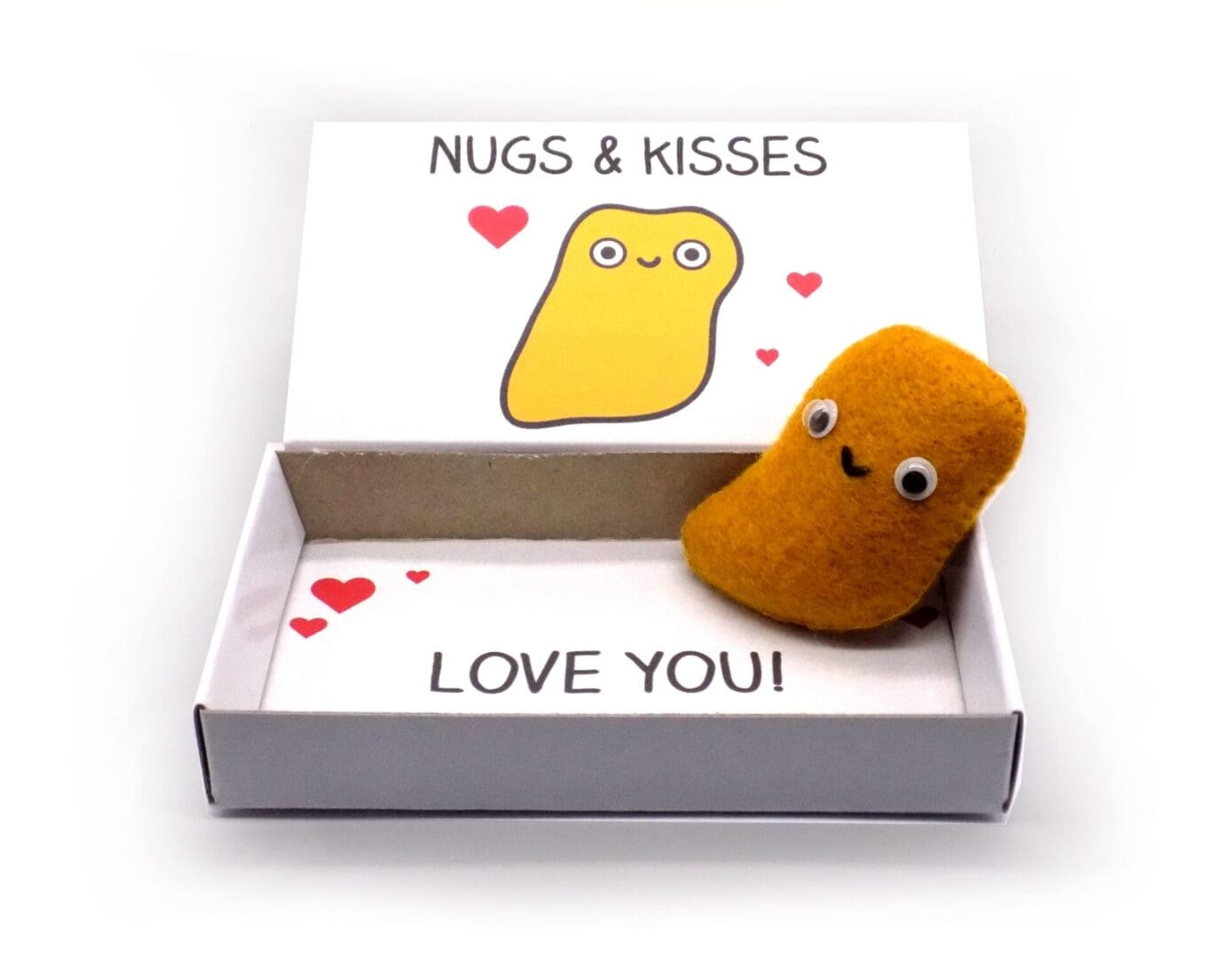 Funny chicken nugget valentines day gift