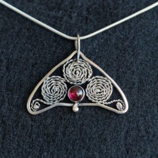 Filligree Triangle pendant