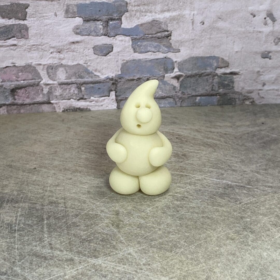 Glow in the Dark Ghost unique gift clay figure stocking filler birthday gift halloween boys birthday - Image 3