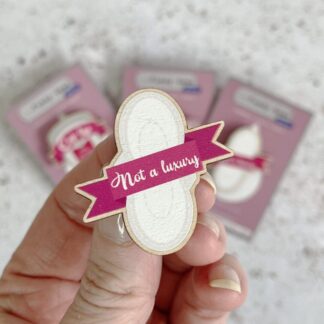 Period Pad Pin, Feminist Protest Pin, First Period gift